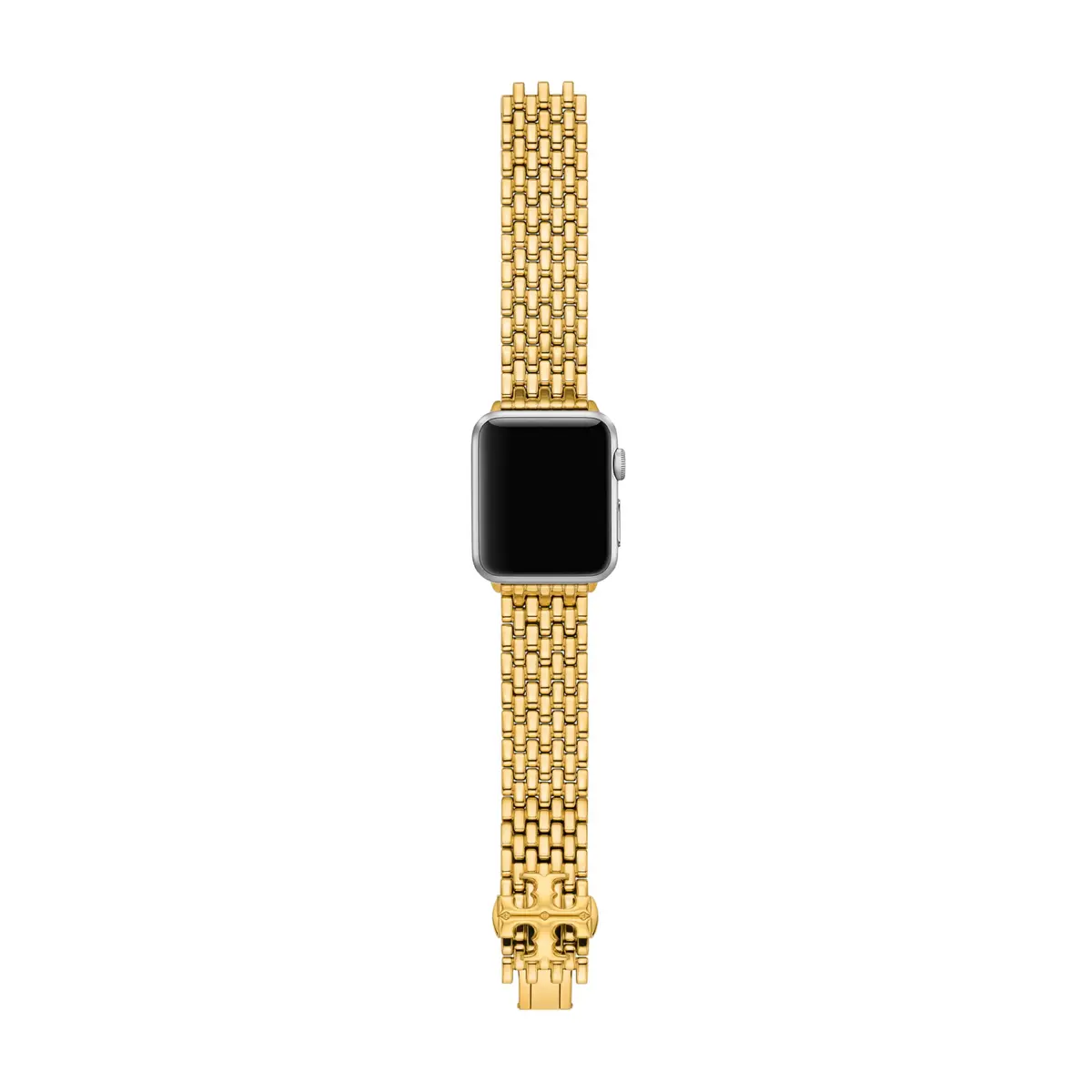 Tory Burch Women's Eleanor Gold-Tone Stainless Steel Band for Apple Watch® (Model: TBS0103E) | Elegant Gold Bracelet for Daily Wear - view 5