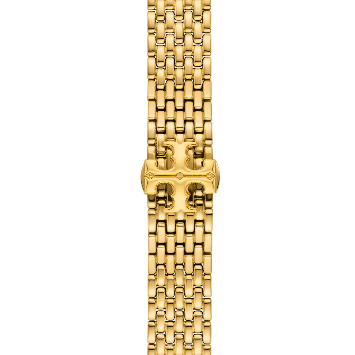 Tory Burch Women's Eleanor Gold-Tone Stainless Steel Band for Apple Watch® (Model: TBS0103E) | Elegant Gold Bracelet for Daily Wear - view 2