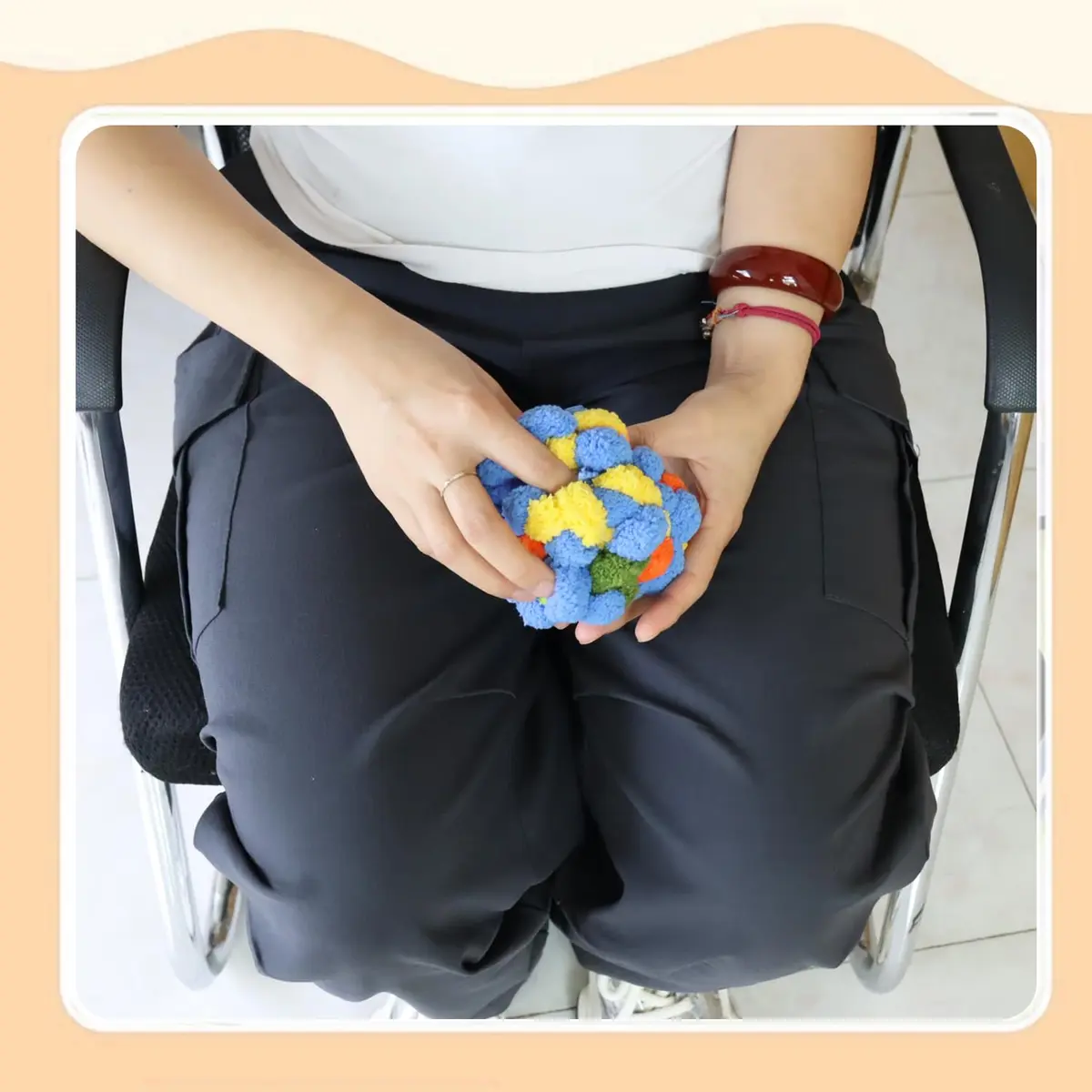 welsoon Squeeze Toy for Alzheimer Dementia Patients 4 inches | Sensory & Anxiety Relief - view 6