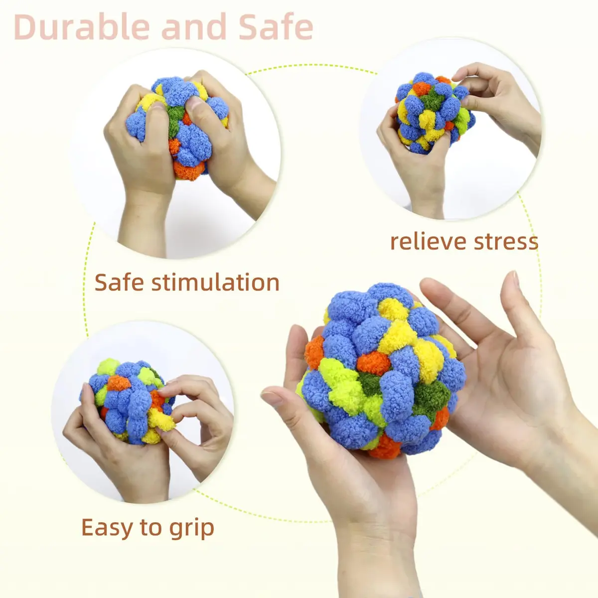 welsoon Squeeze Toy for Alzheimer Dementia Patients 4 inches | Sensory & Anxiety Relief - view 4