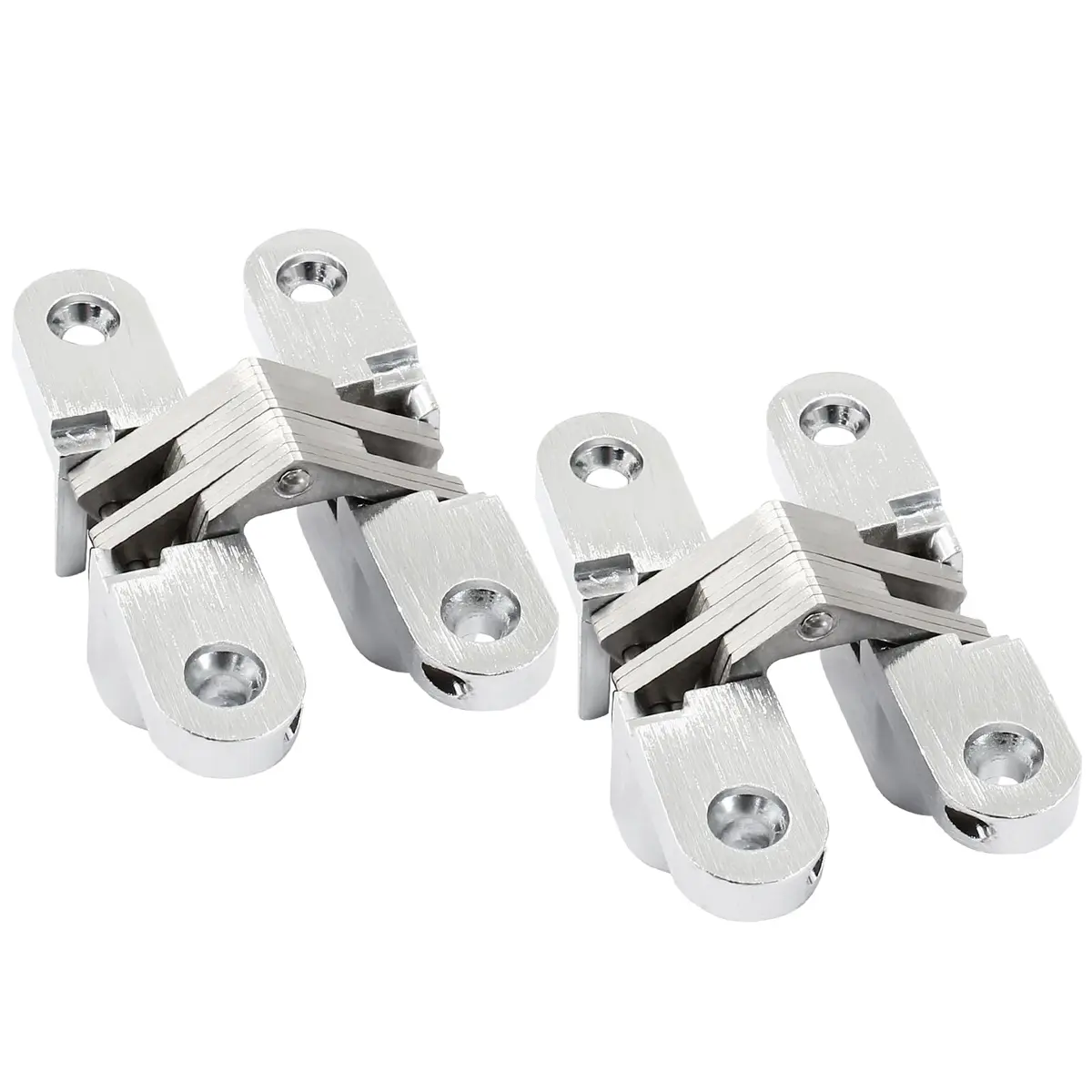 Rierdge 68.5 mm Hidden Hinge, Stainless Steel, 2 pcs | Durable Concealed Cabinet Hardware - view 5