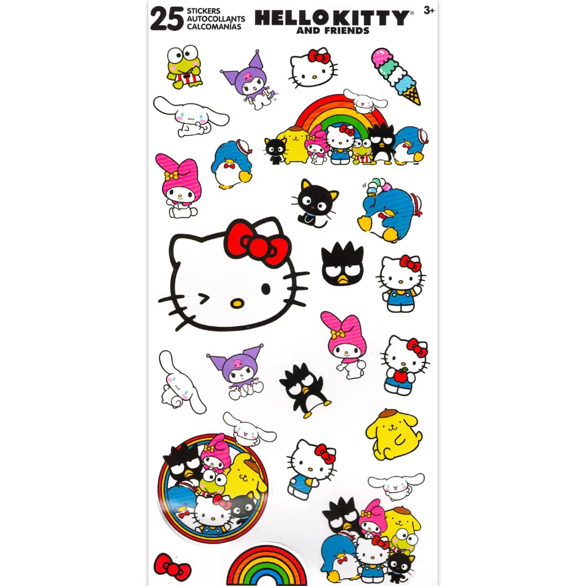 SANRIO My Melody Kuromi Backpack & Lunch Box Set for Girls | 16" School Bundle with Water Bottle & Stickers - view 4