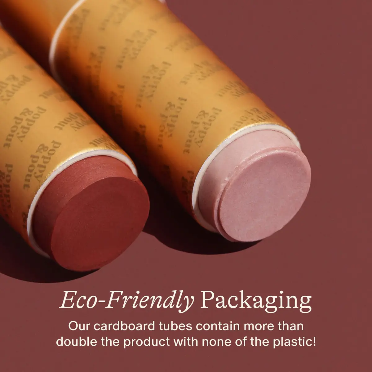 Poppy & Pout All Natural Lip Tints, 10pk | Sustainable Cardboard Tubes, Beeswax, Vitamin E, Coconut Oil (0.3oz each) - view 7