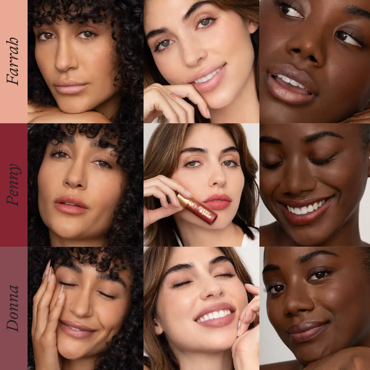 Poppy & Pout All Natural Lip Tints, 10pk | Sustainable Cardboard Tubes, Beeswax, Vitamin E, Coconut Oil (0.3oz each) - view 9