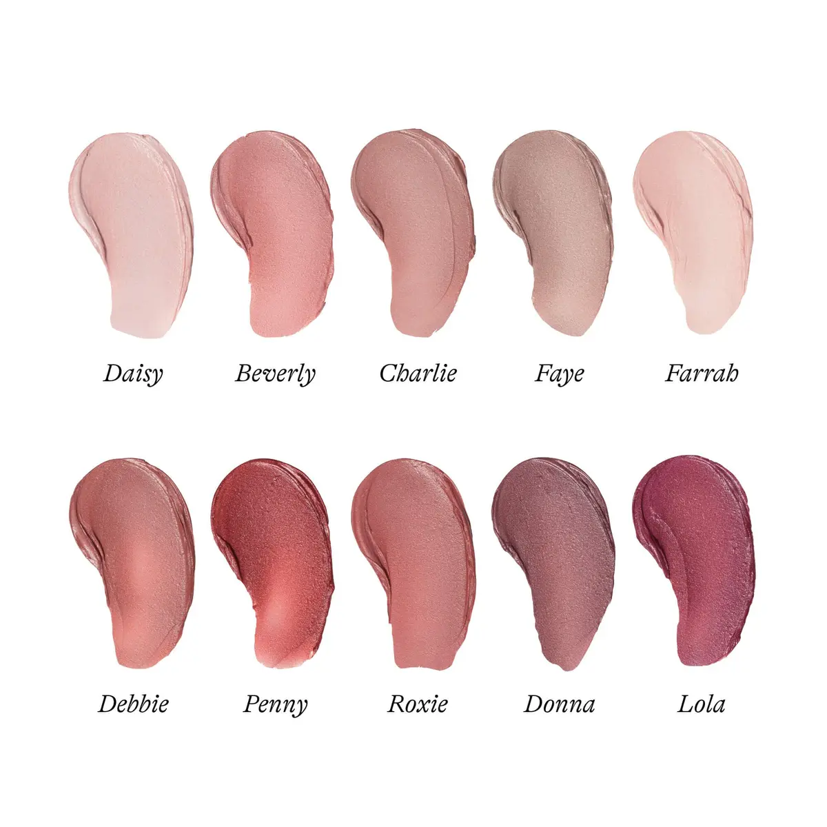 Poppy & Pout All Natural Lip Tints, 10pk | Sustainable Cardboard Tubes, Beeswax, Vitamin E, Coconut Oil (0.3oz each) - view 4