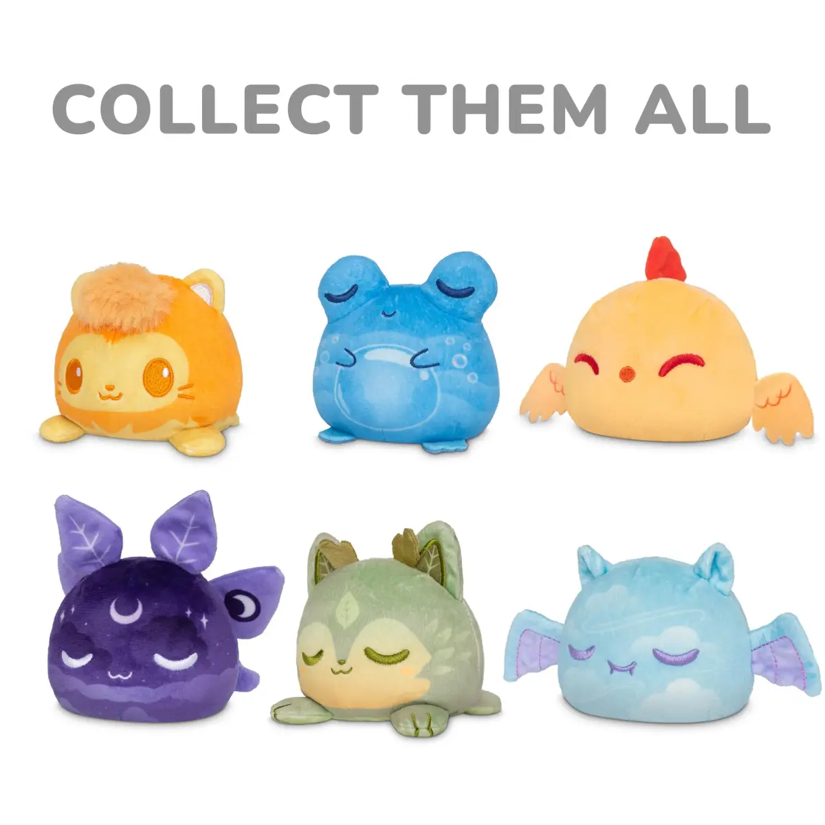 TeeTurtle Elements Series Mystery Box Mini Reversible Plush Toy (3-Inch) - view 3