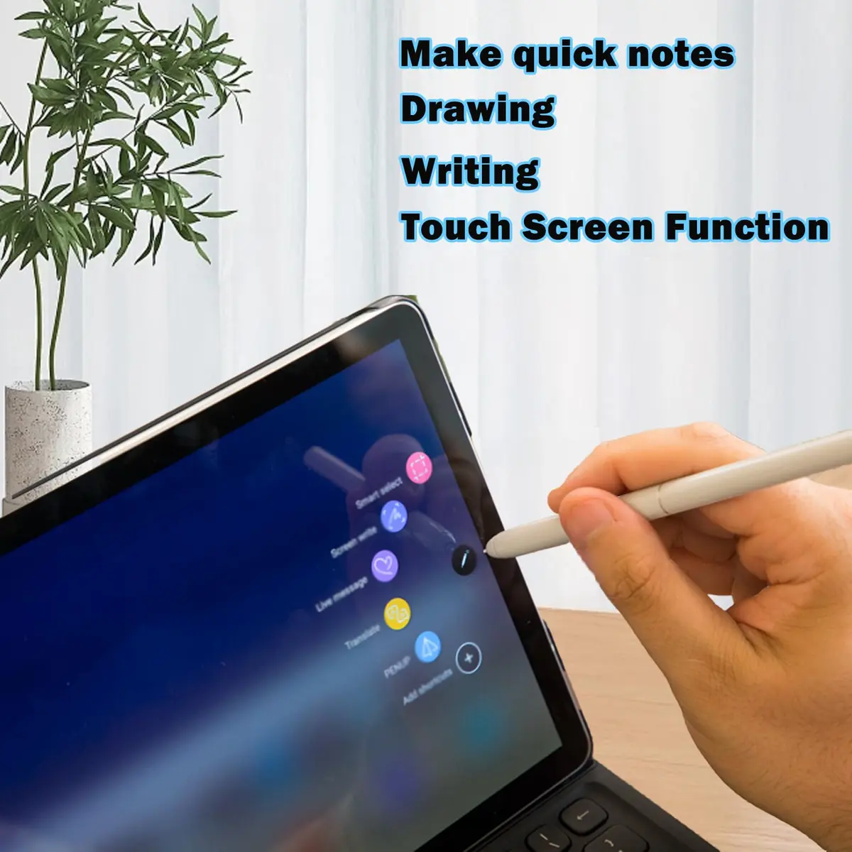 Alovexiong Replacement Stylus Pen for Samsung Galaxy Tab S4 10.5" SM-T830 SM-T835 with 5 Tips & 1 Tweezers (Gray) - view 6