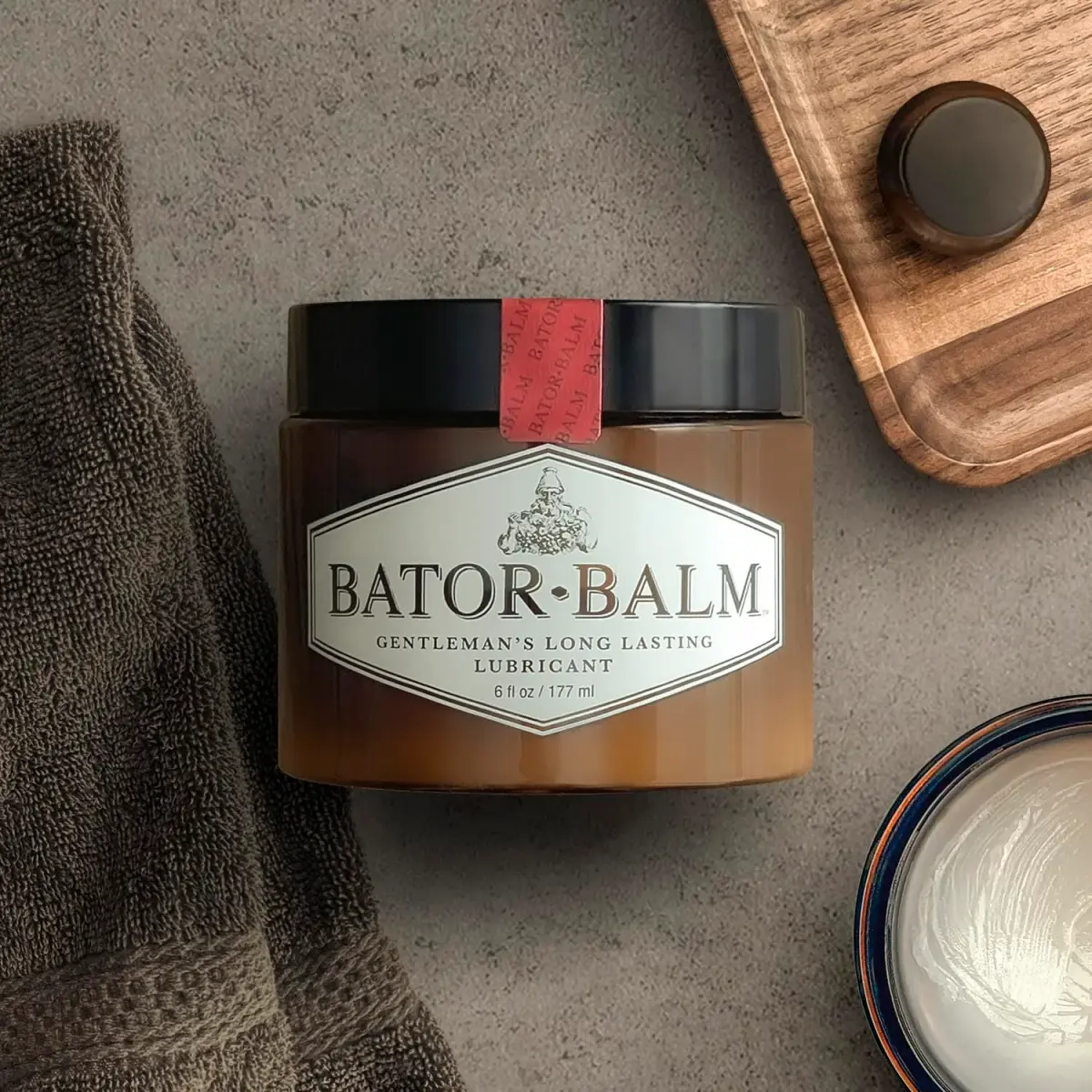 Bator Balm Premium Oil-Based Personal Lubricant 177ml (6 Fl Oz) | Long-Lasting, Easy Clean Up, Moisturizing - view 5