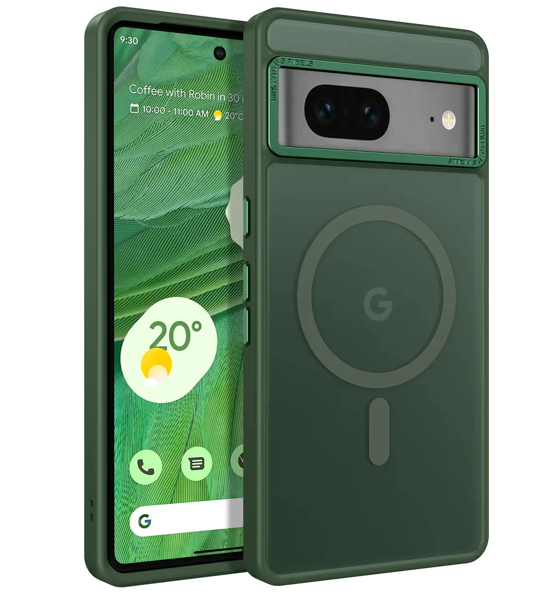 BENTOBEN Translucent Matte Case for Google Pixel 7 6.4" | MagSafe Compatible Slim Shockproof - main product image