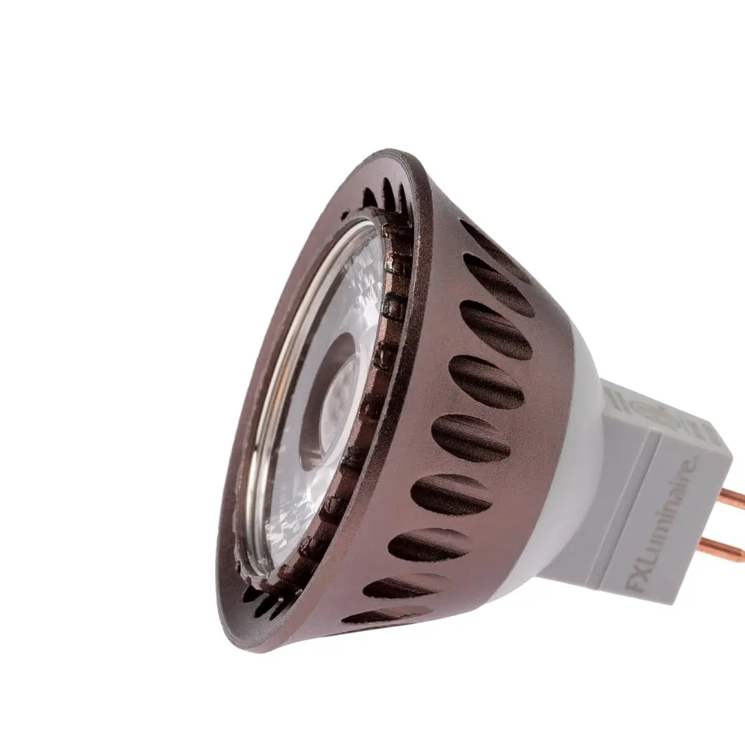 FX Luminaire MR16 LED Bulb 12V Landscape Light 3W | Wide Flood Beam 2700K - main product image