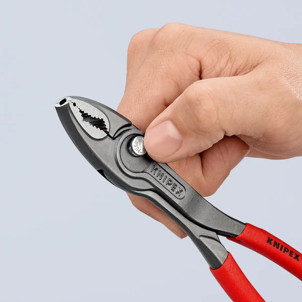 KNIPEX TwinGrip Pliers, 10-inch (25.4 cm) | Grips Stripped Screws & Bolts - view 6