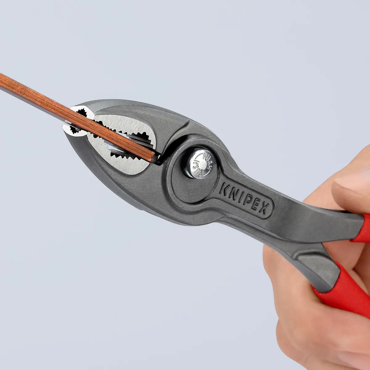 KNIPEX TwinGrip Pliers, 10-inch (25.4 cm) | Grips Stripped Screws & Bolts - view 7