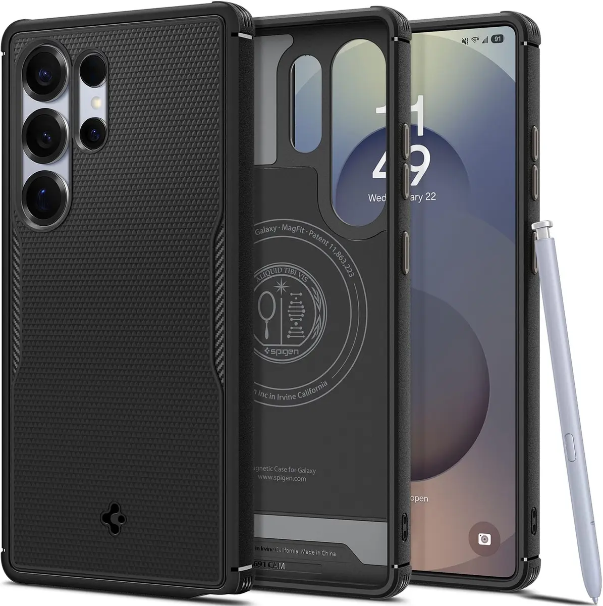 Spigen Core Armor MagFit Designed for Galaxy S25 Ultra | Military-Grade Protection - main product image