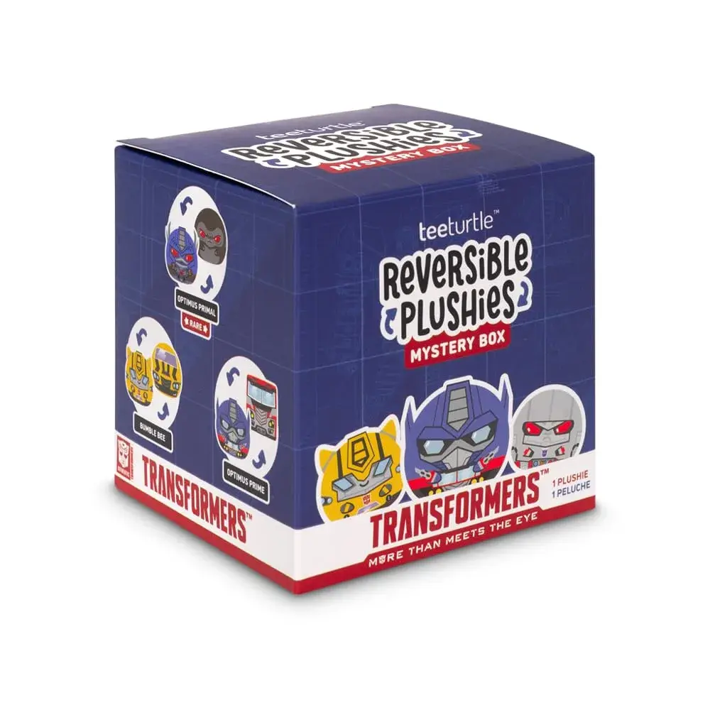 TeeTurtle Transformers Series 3" Reversible Plushie Mystery Box | Officially Licensed & Safe - main product image