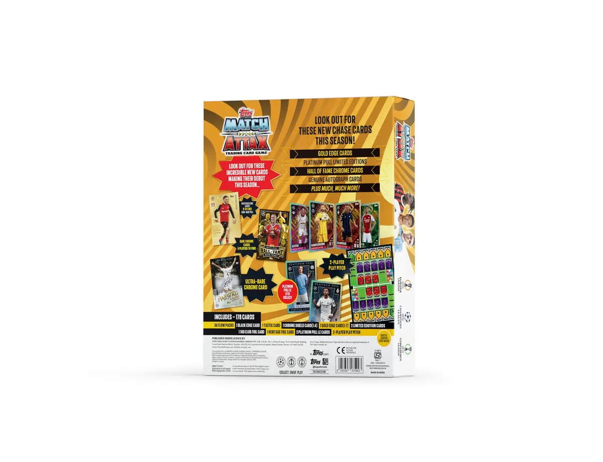 Topps UEFA Champions League Match Attax 24/25 Limited Edition Pack | Collectible Card Game for Adults & Kids - view 2