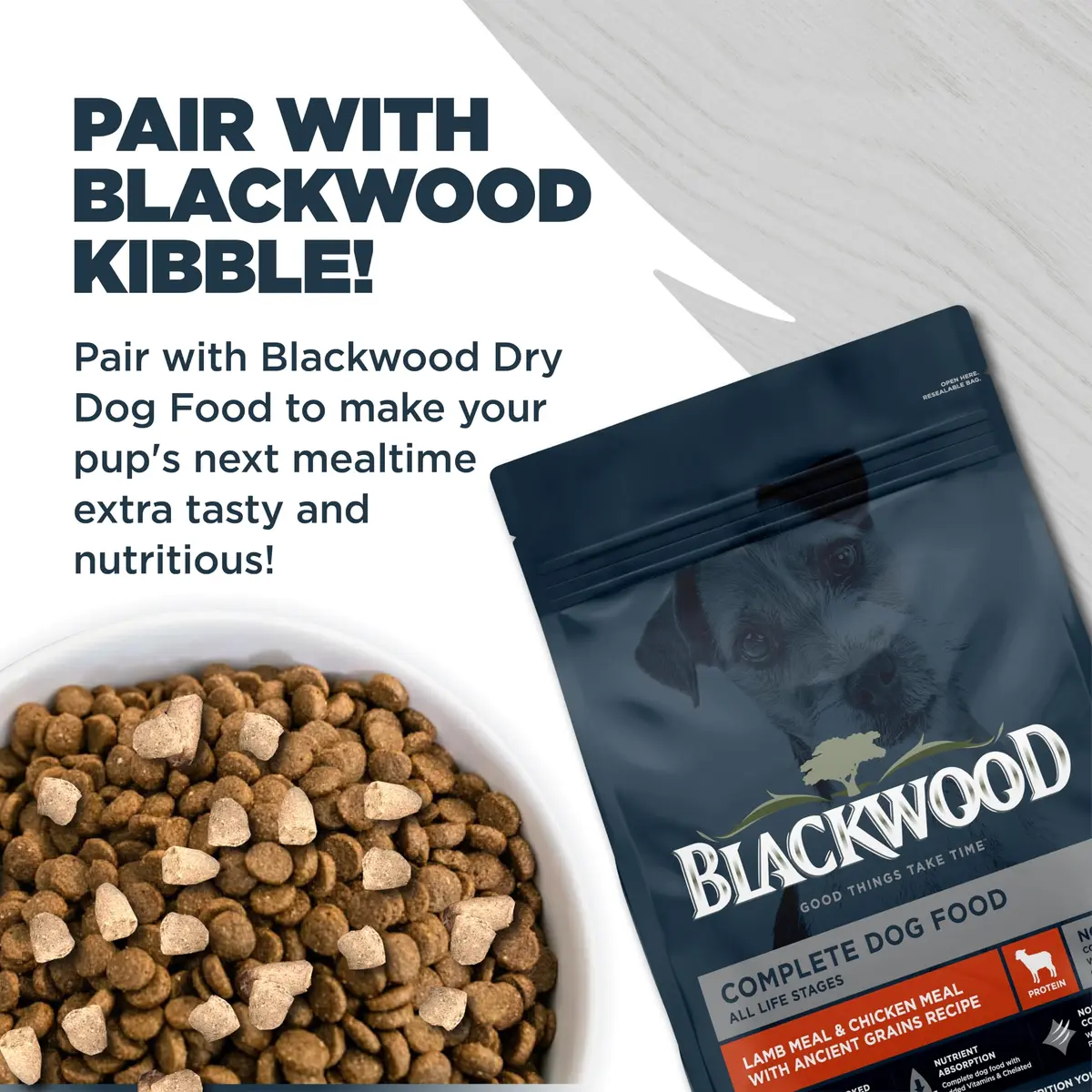Blackwood Freeze Dried Dog Food Topper, Chicken Recipe, 8 oz | High Protein, Supports Joints, Versatile Use - view 7