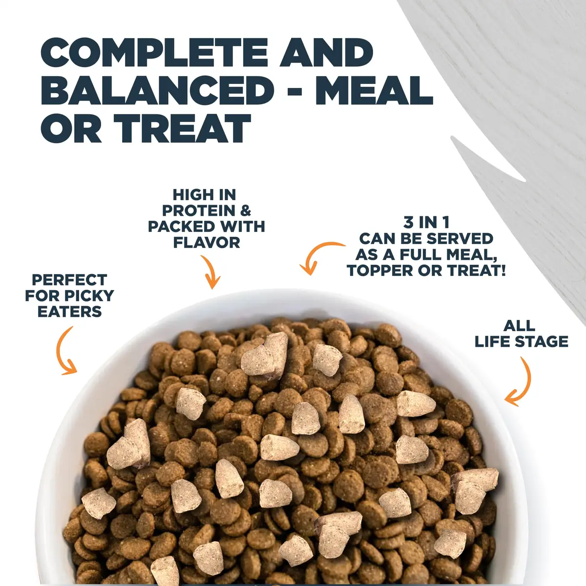 Blackwood Freeze Dried Dog Food Topper, Chicken Recipe, 8 oz | High Protein, Supports Joints, Versatile Use - view 4