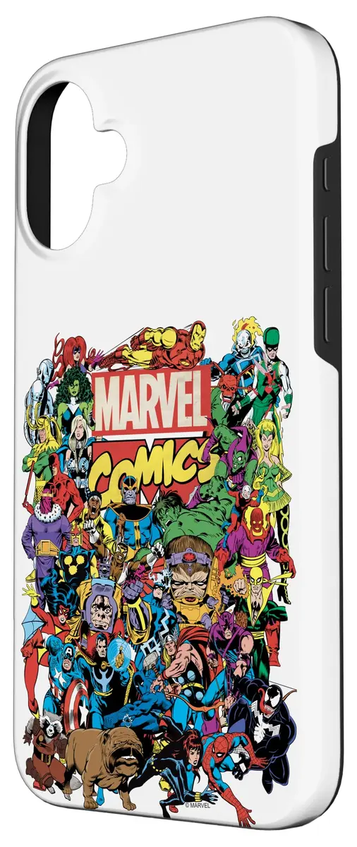 Marvel iPhone 16 Plus Marvel Comics Group Shot Case | Heavy Duty Protection with Printed Design - view 2