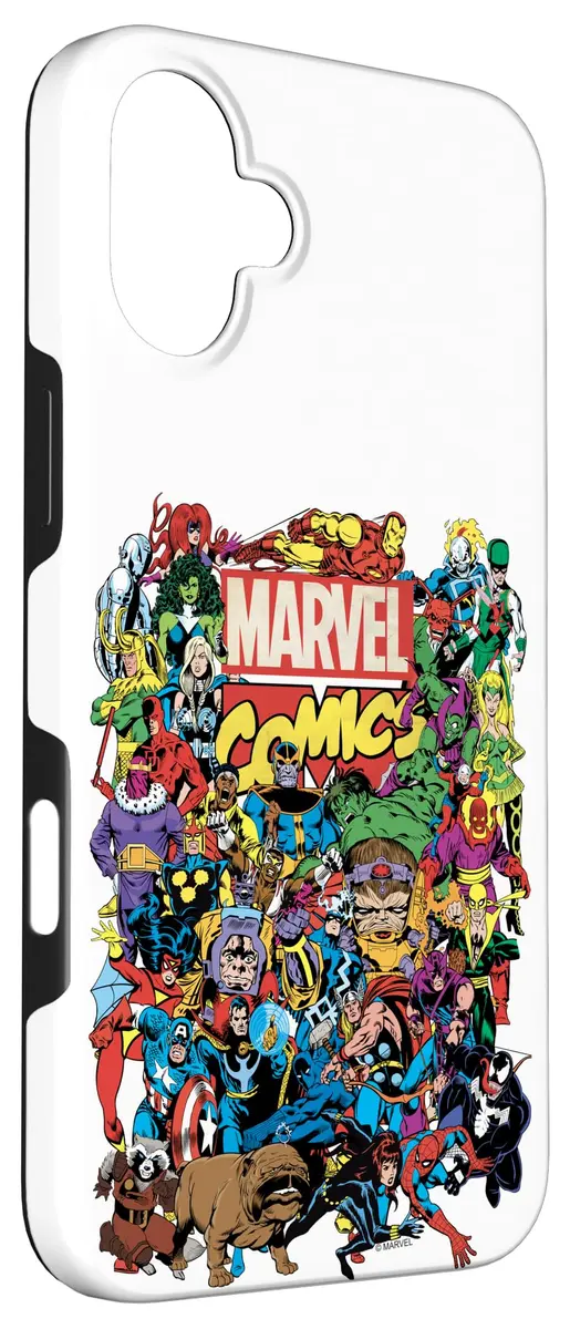 Marvel iPhone 16 Plus Marvel Comics Group Shot Case | Heavy Duty Protection with Printed Design - view 3