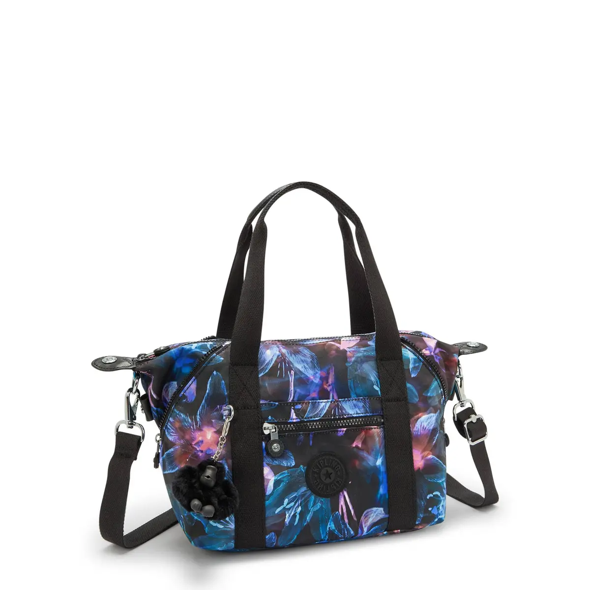 Kipling Women's Art Mini Tote Bag, Lightweight Small Weekender, Travel Handbag | Water-Resistant Nylon, 16L Capacity - view 3