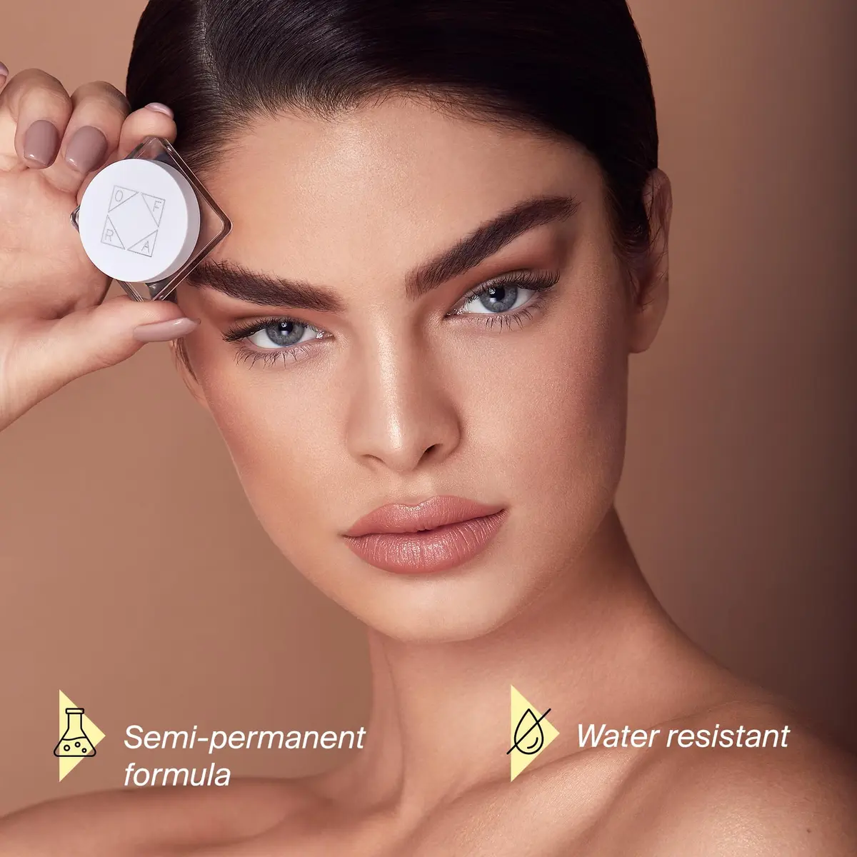 Ofra Eyebrow Gel - Light Blonde | Waterproof Semi-Permanent Brow Filler, 5g - view 5