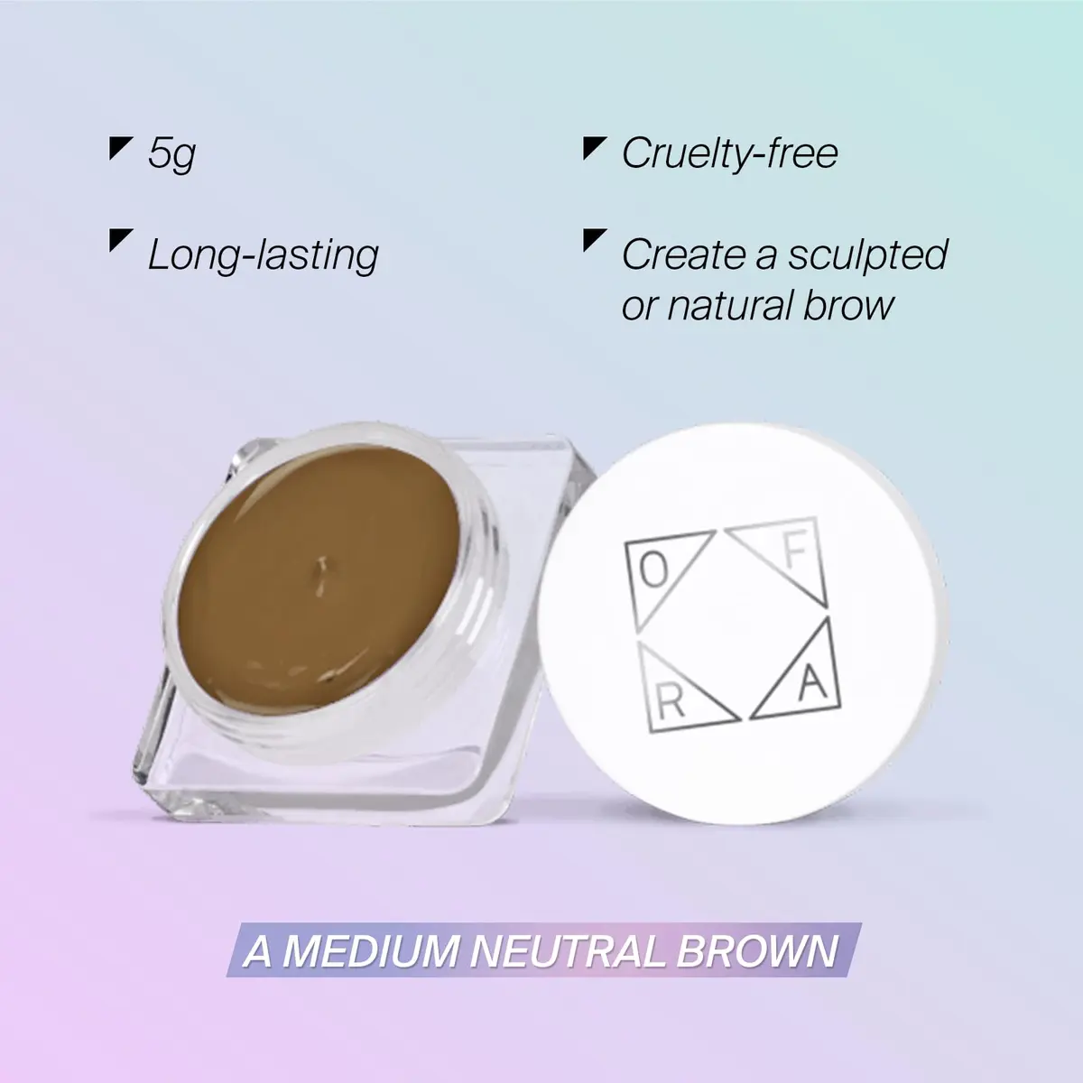Ofra Eyebrow Gel - Golden Blonde | Waterproof Semi-Permanent Brow Filler (5g) - view 2