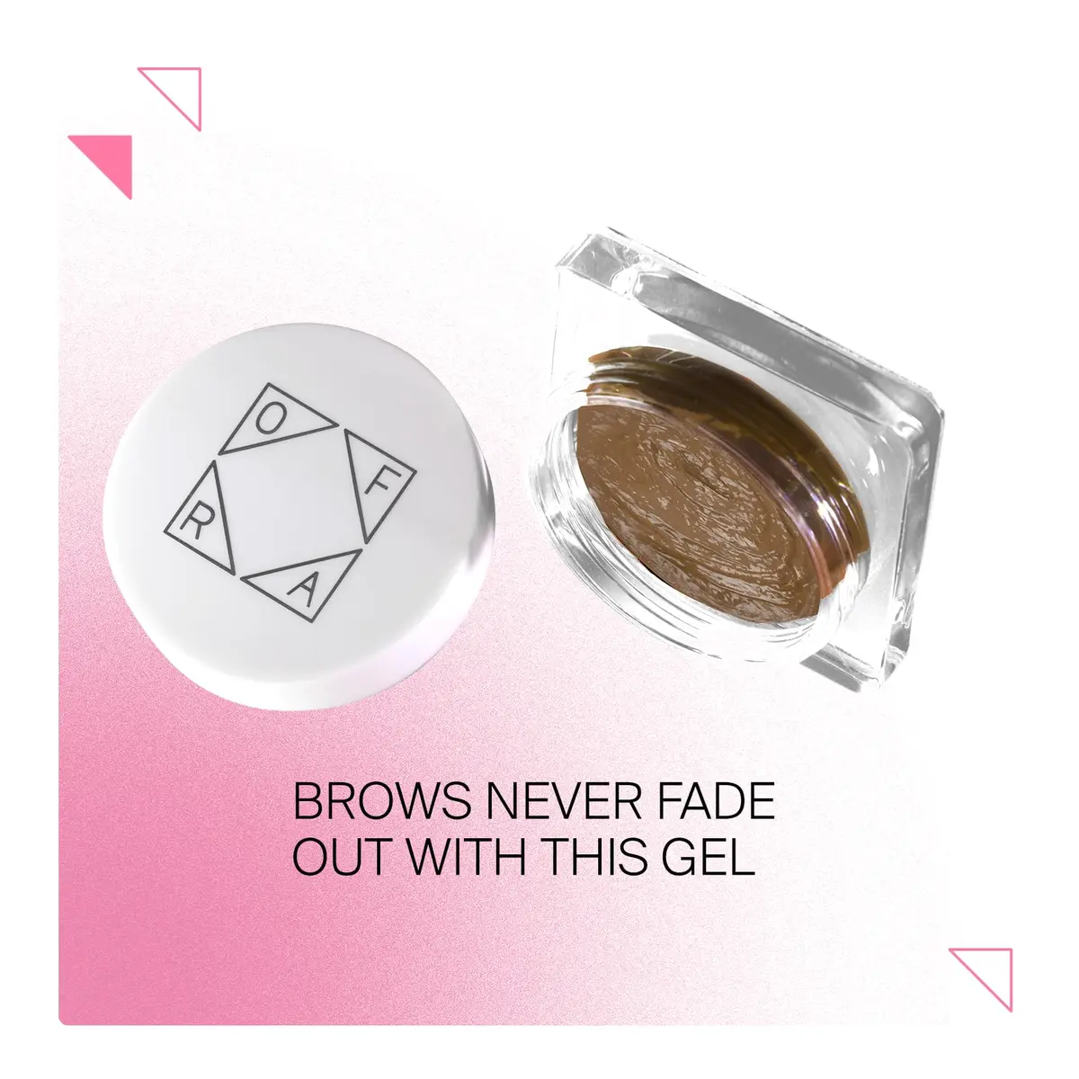 Ofra Eyebrow Gel - Dark Blonde, Semi-Permanent & Waterproof, 5g | Nourishing & Precise Brow Filler - view 6