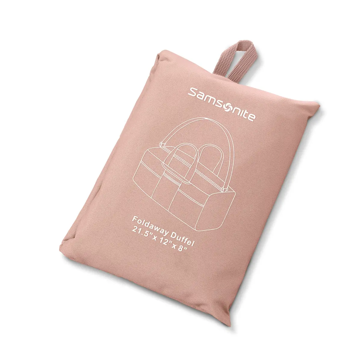 Samsonite Foldaway Duffle Bag Dusty Rose | Compact, Spacious & Durable Travel Duffel - main product image