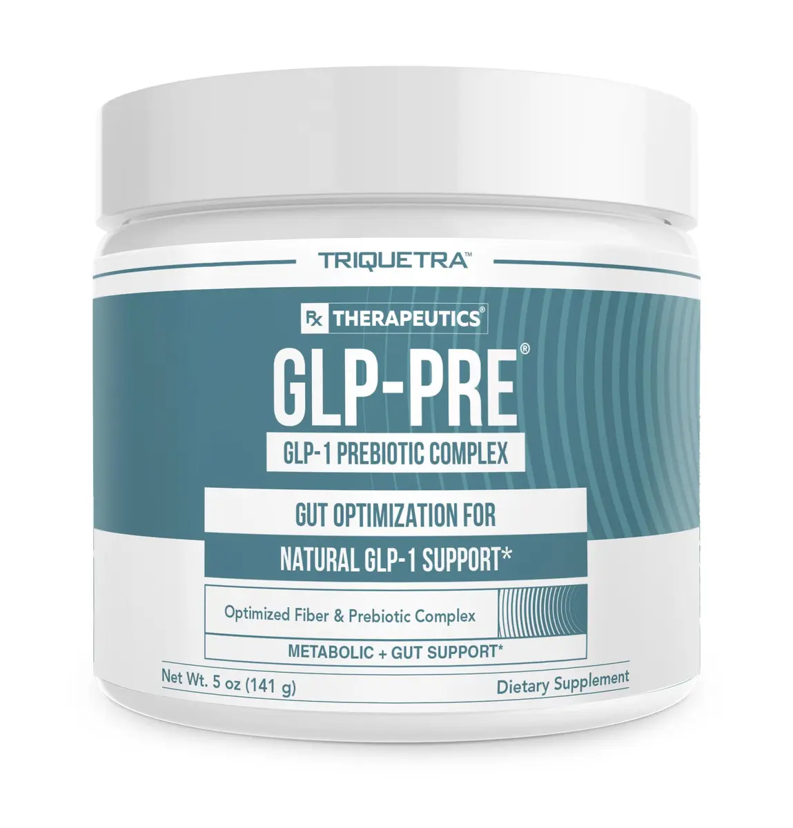 Triquetra Health GLP-Pre™ Optimized Prebiotic Fiber Complex, 5oz | Gut & Metabolic Support with Clinically Studied Fibers - main product image
