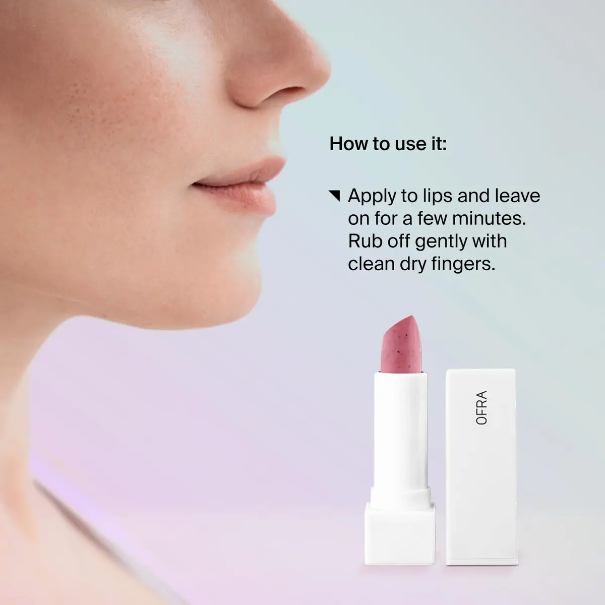 Ofra Lip Exfoliator 4.5 g | Moisturizing Lip Scrub for Smooth, Soft Lips - view 6
