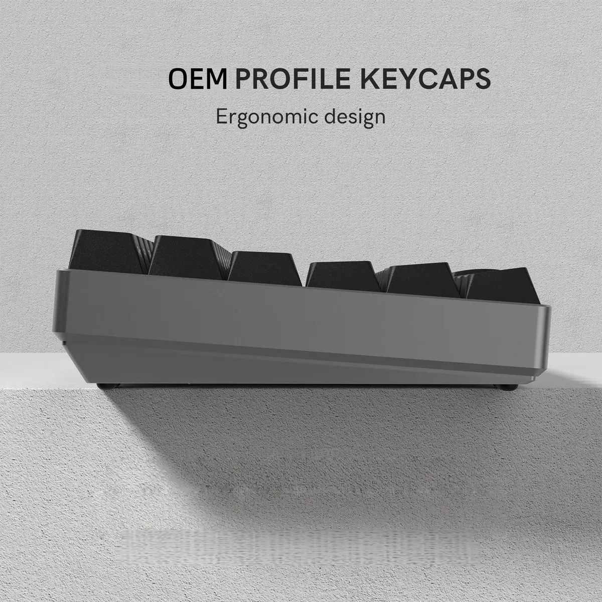 dagaladoo Double Shot PBT Shine Through Keycaps Set - Black Japanese Style Cherry Profile | 135 Keys - view 6