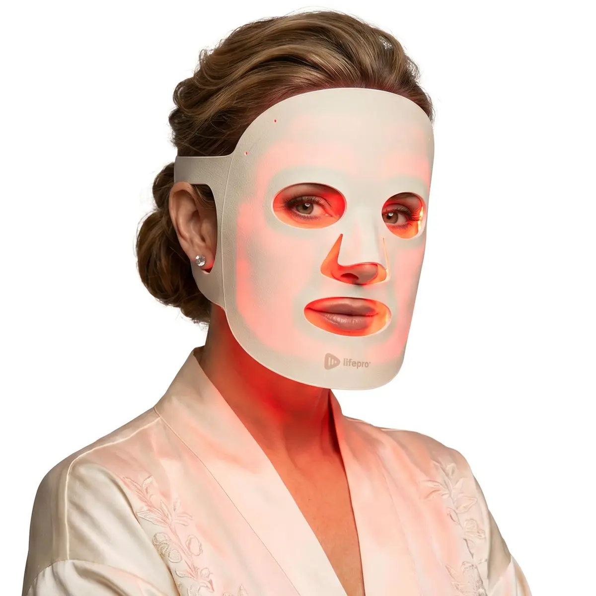 Lifepro Revitaglow Red Light Therapy Mask - Triple Chip LED Face Mask | 52 Triple-Chip LEDs for Skin Wellness - main product image