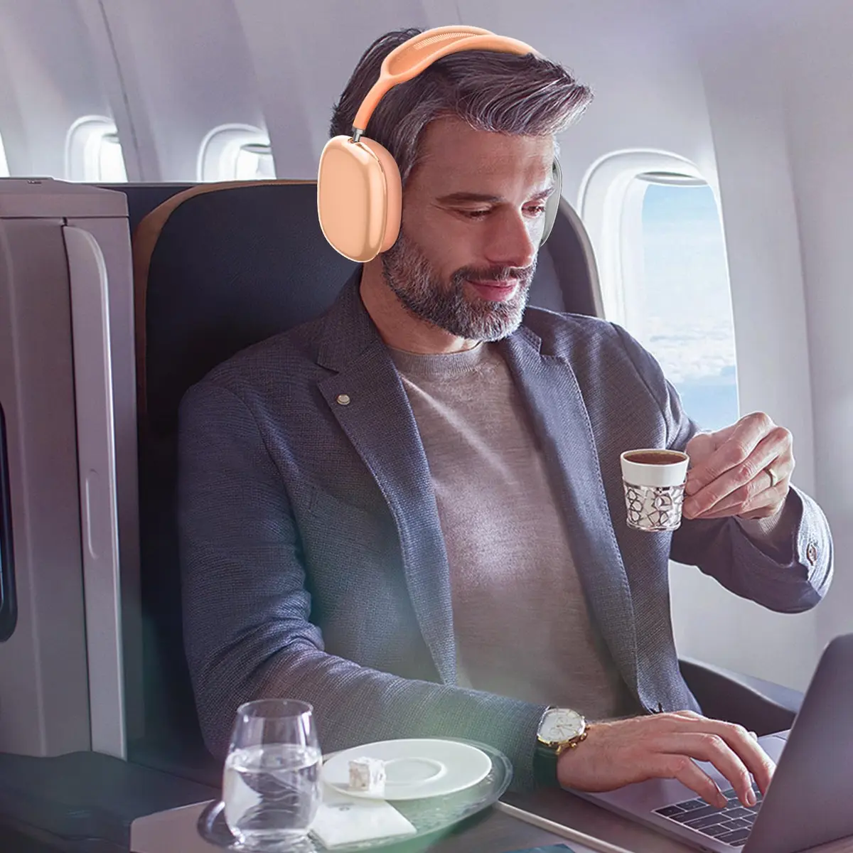 FINTIE Clear Case for AirPods Max 2 (2026) & AirPods Max 1 (2024/2020) | Transparent TPU Cover, Anti-Scratch, Precise Fit, Lightweight - view 7