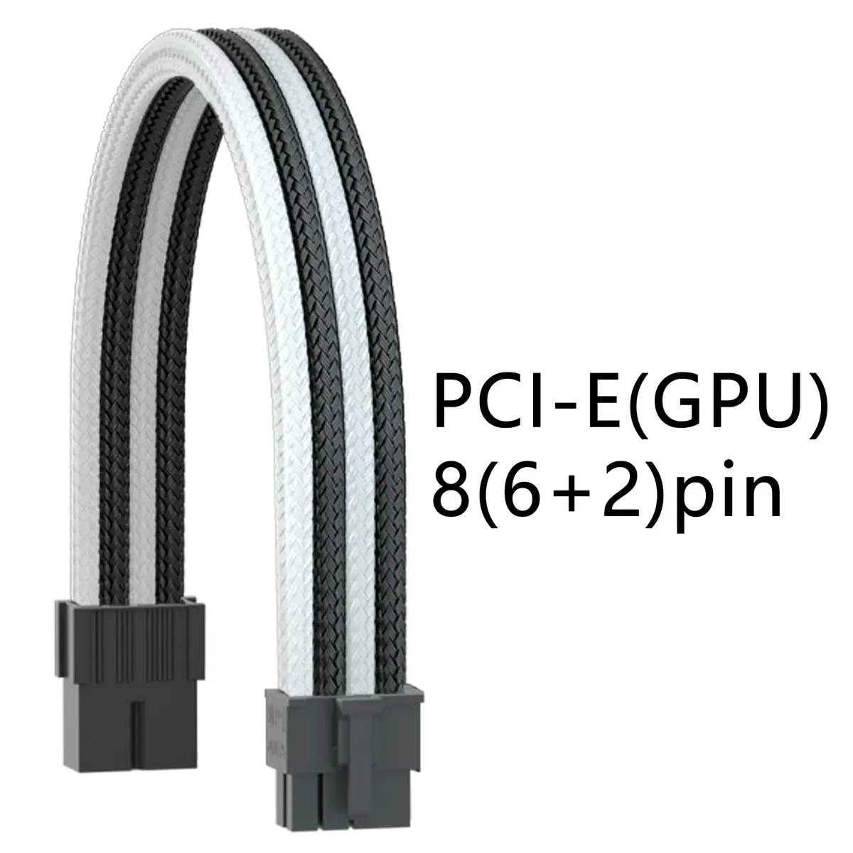 Formulamod Power Supply Sleeved Cable 18AWG EPS 8-P/PCI-8-P | Heat-Shrink-Less, 30cm, Compatible with All Power Supplies - view 6