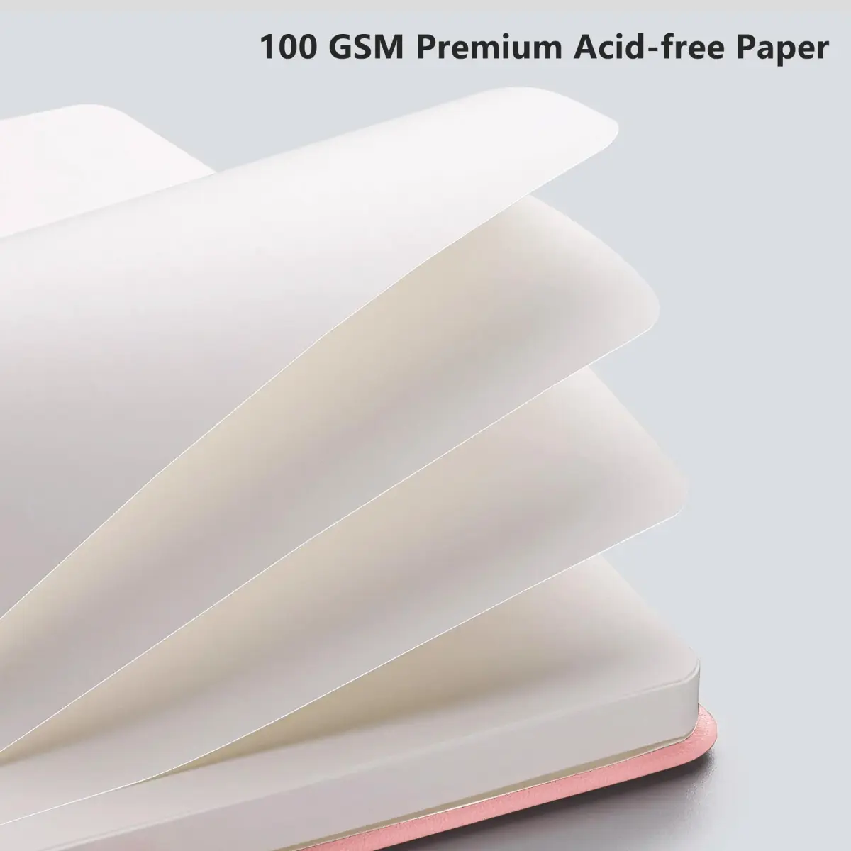 RETTACY Blank Journal Notebook A5 Pink 192 Pages | Acid-Free Paper for Smooth Writing - view 3
