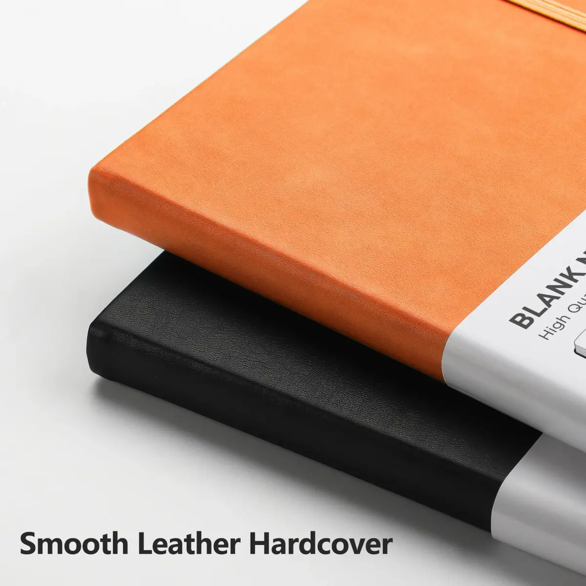RETTACY Orange Blank Journal Notebook A5 (14.5cm x 21cm) | Acid-Free Paper Notebook - view 4