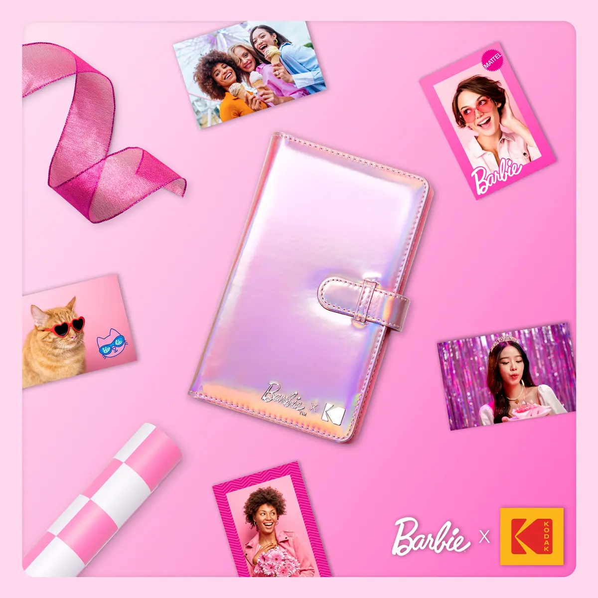 KODAK Barbie 96-pocket Photo Album for Barbie Instant 2x3” ZINK Photo Paper | Durable, Portable & Stylish - view 5