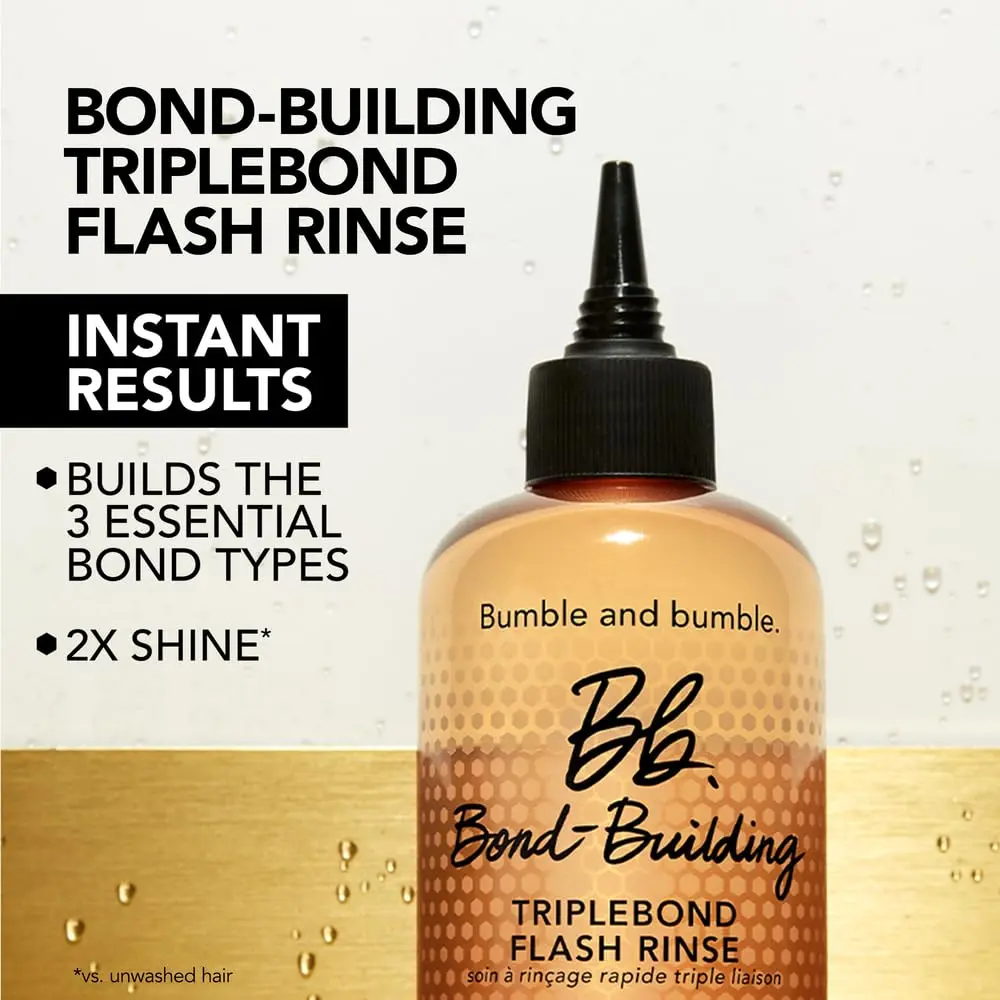 Bumble and bumble. Bond-Building TripleBond Flash Rinse 1.8 Fl Oz | Fortifies & Adds 2x Shine for Damaged Hair - view 5