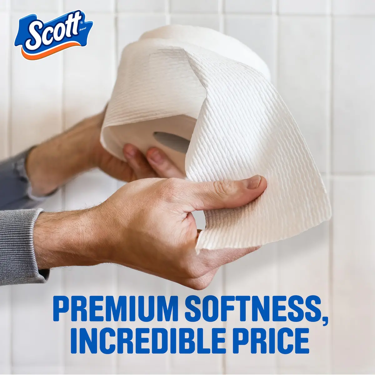 Scott ComfortPlus Toilet Paper | 36 Triple Rolls, 231 Sheets per Roll | Ultra Soft & Strong, Septic Safe - view 4