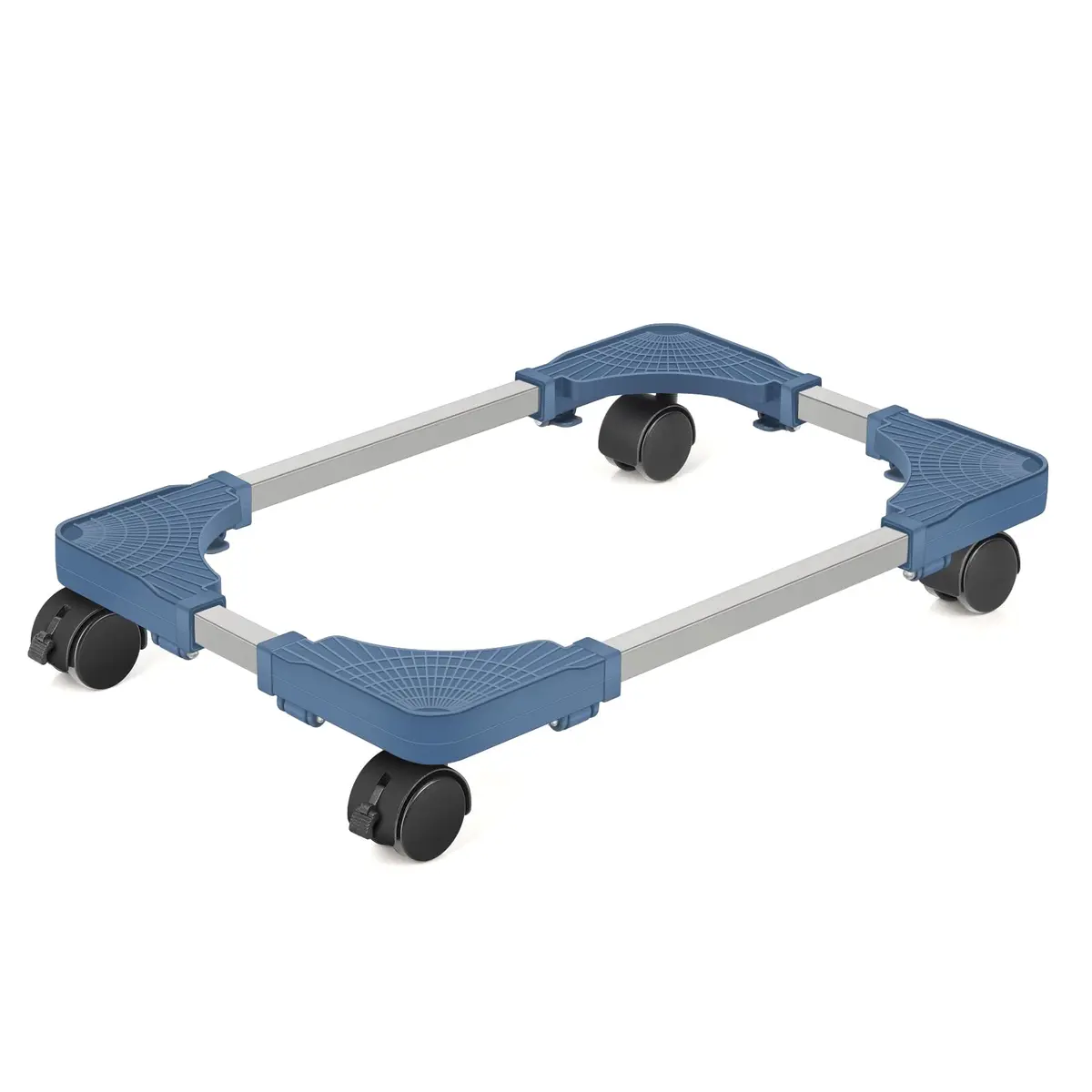 Liitrton Portable CPU Stand Adjustable PC Tower Stand Blue | Mobile Floor Cart for Office & Gaming - main product image