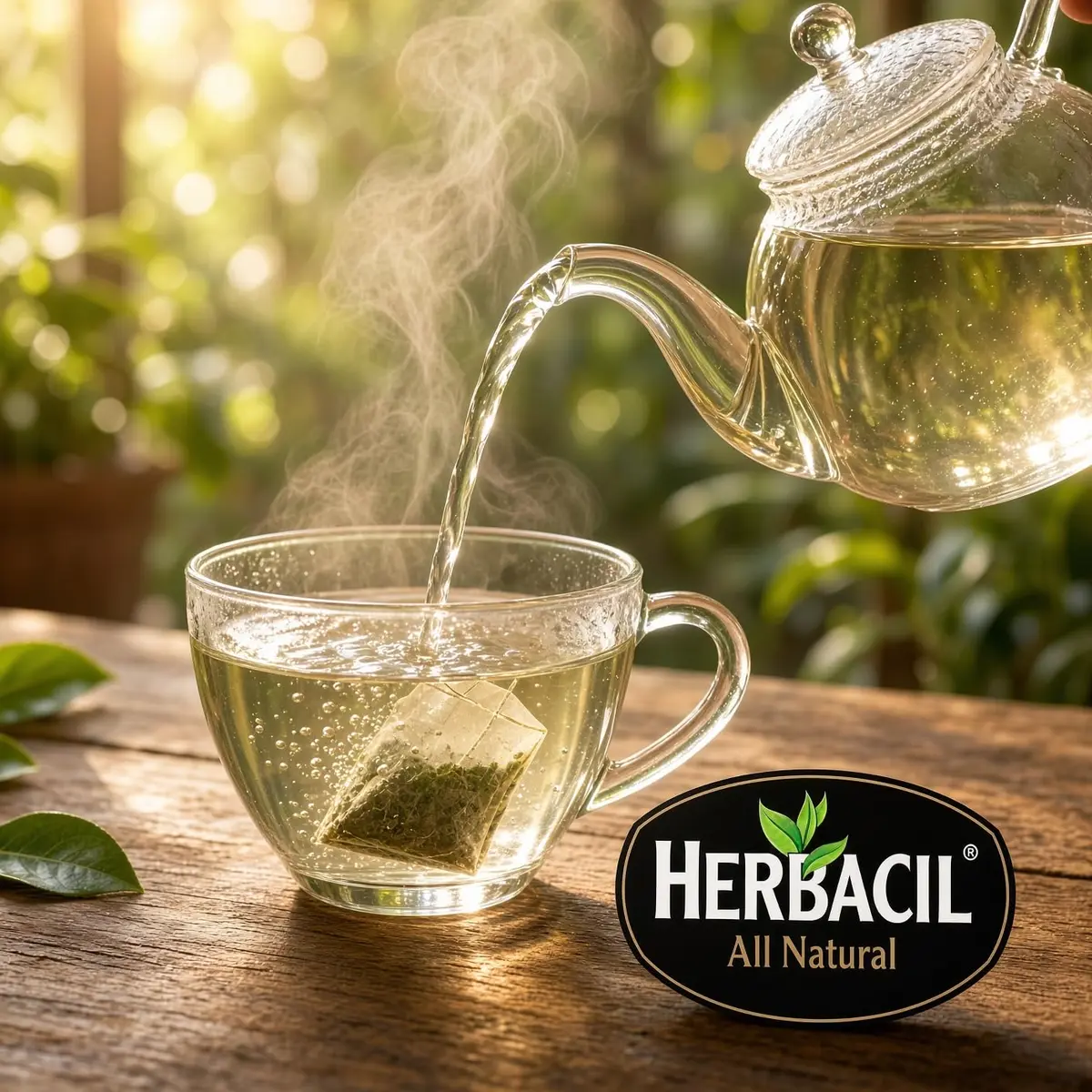 Herbacil Chamomile Tea 6-pack of 25 bags | Natural Relaxation & Digestive Support - view 5