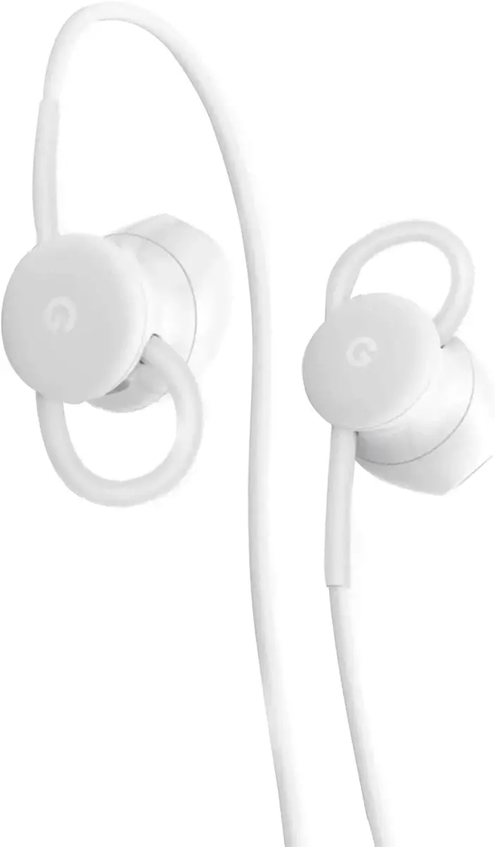 Google Wired Earbuds USB-C, White | Compatible with Type-C Phones, Inline Controls - view 5