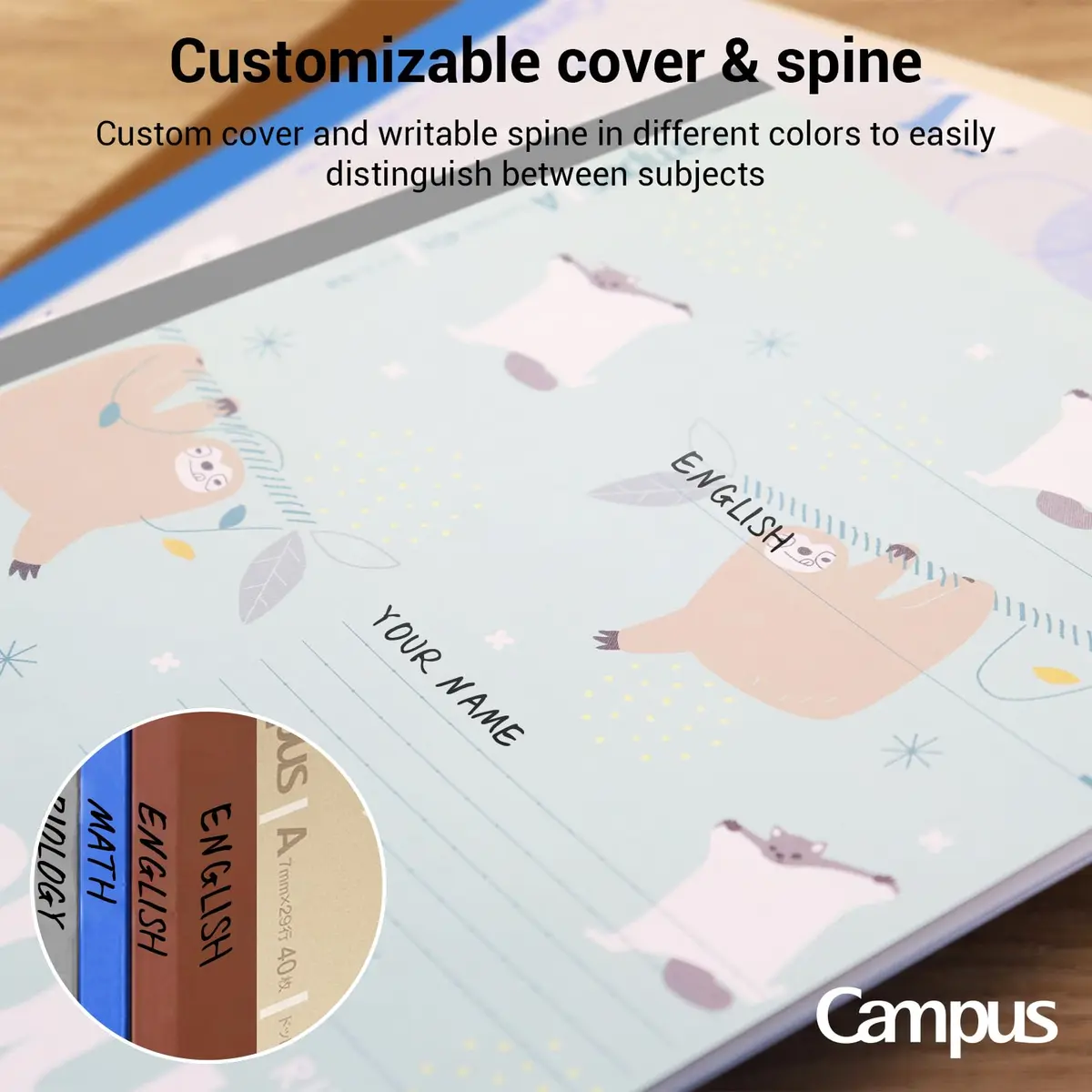 KOKUYO B5 Composition Notebooks 3 Pack | Bleed-Resistant Paper for School & Office - view 5