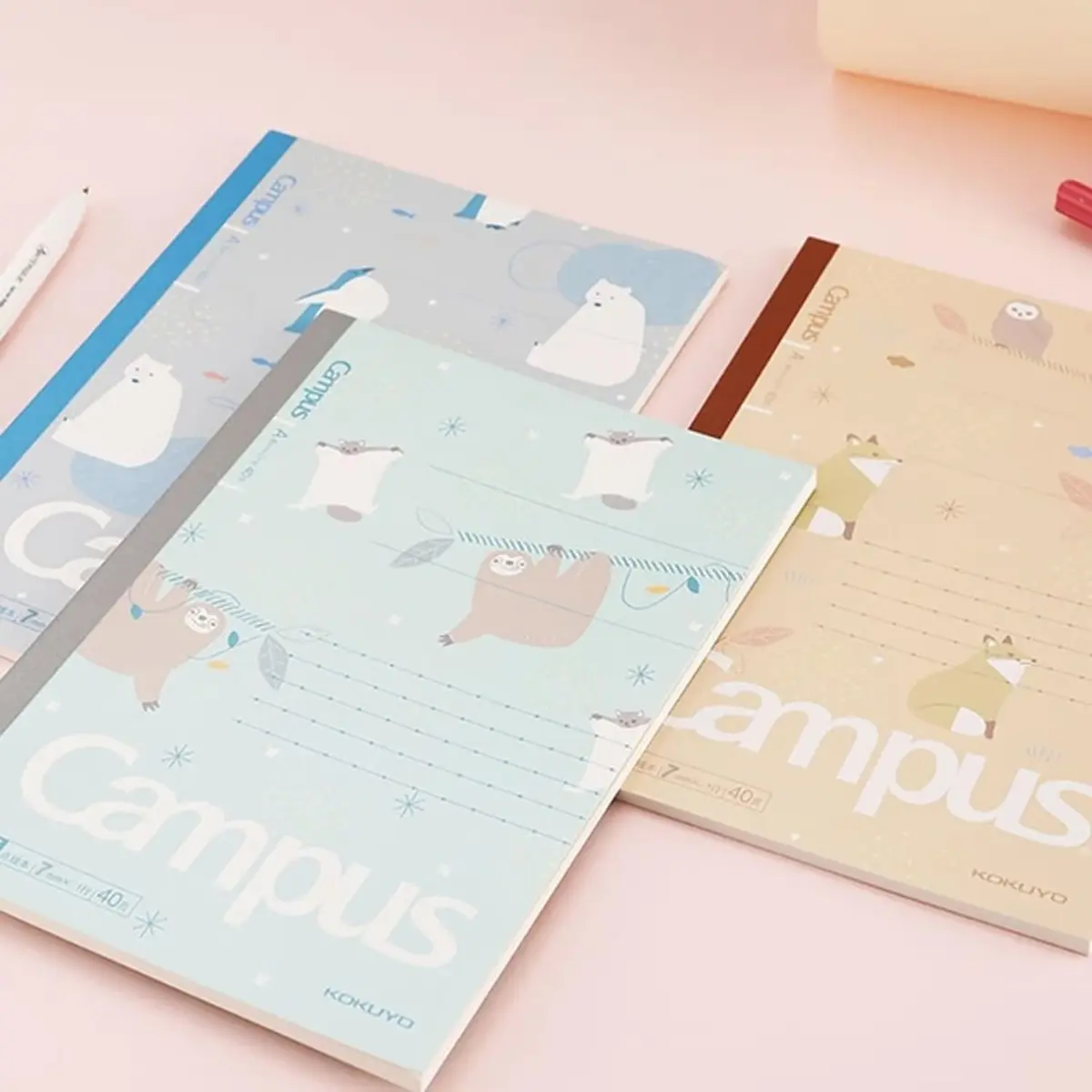 KOKUYO B5 Composition Notebooks 3 Pack | Bleed-Resistant Paper for School & Office - view 7