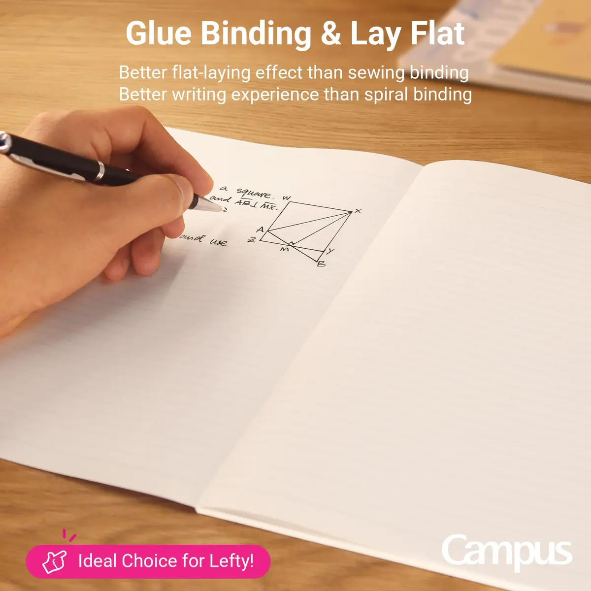 KOKUYO B5 Composition Notebooks 3 Pack | Bleed-Resistant Paper for School & Office - view 3