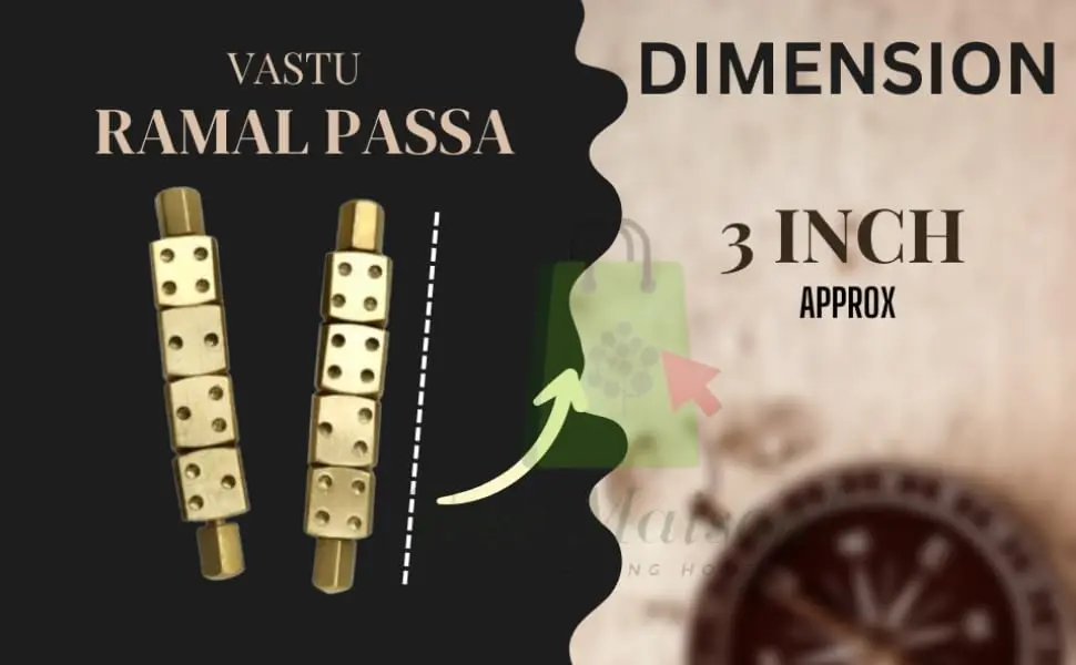 TREE MAISON CORONATING HOMES Brass Ramal Passa Pair | Divination & Energy Tool (70-120 chars) - view 5