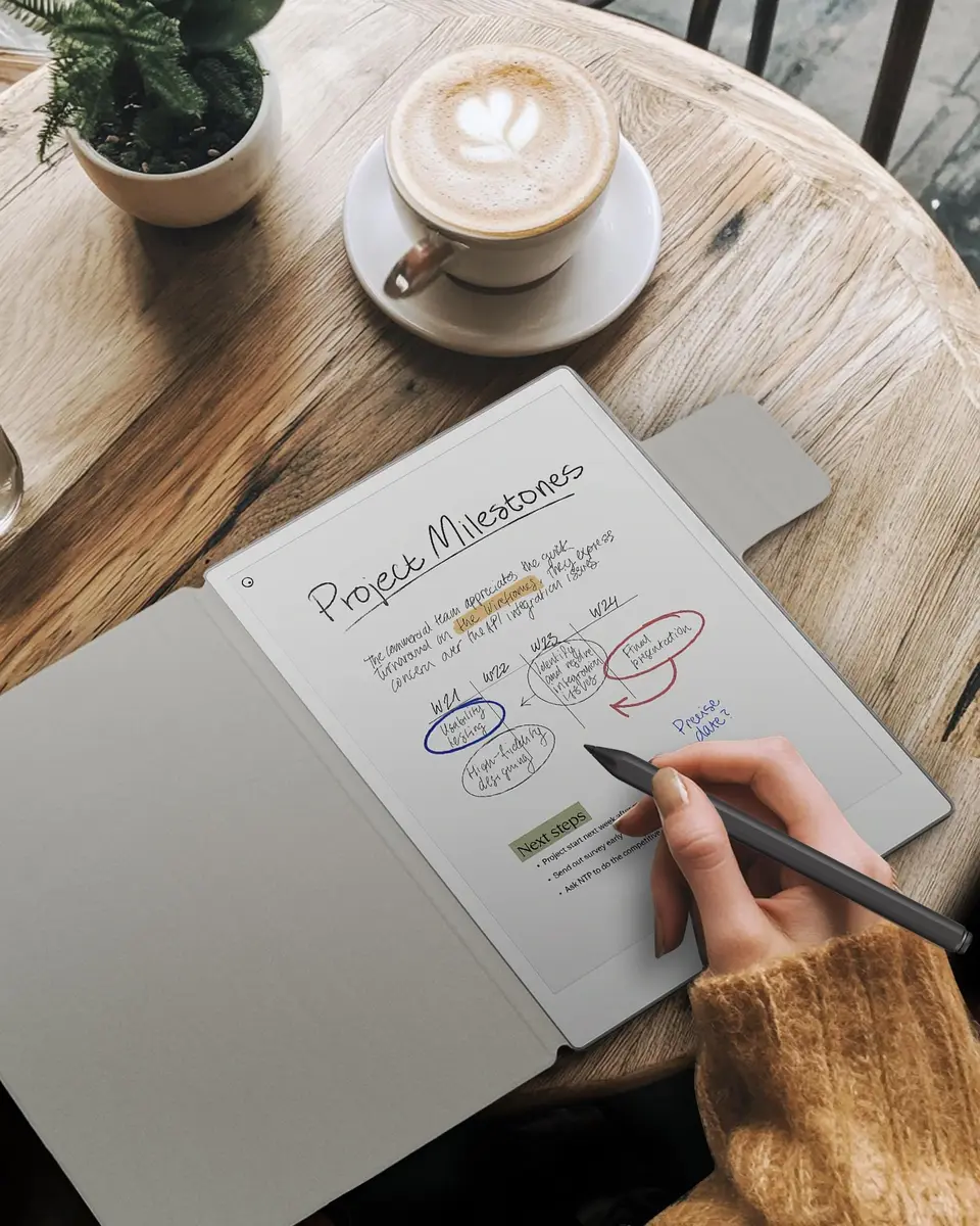 WALNEW Magnetic Folio Case for 11.8" Remarkable Paper Pro 2024 | Slim, Auto Wake/Sleep, Pen Clasp - view 8