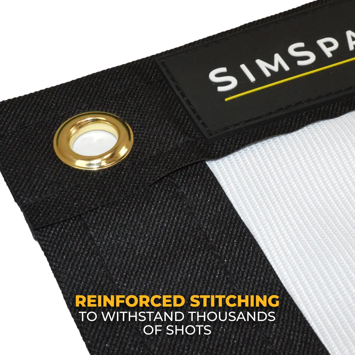 SimSpace Elite Impact Screen 3.3 x 3 m | Premium Golf Simulator Screen for Home Use - view 3