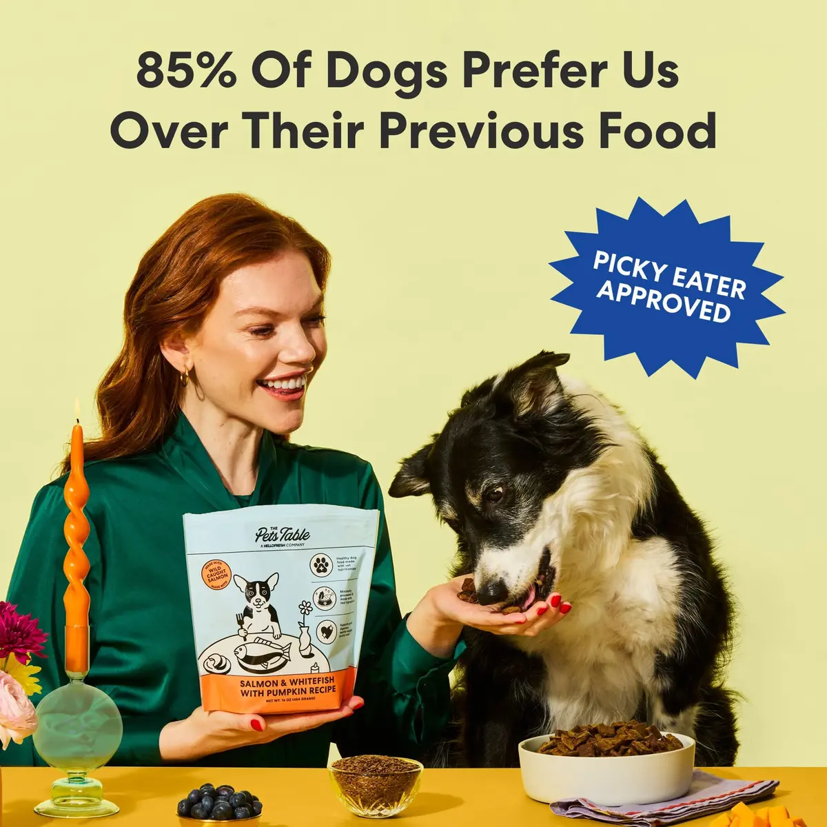 The Pets Table Air Dried Dog Food, Chicken & Sweet Potato | All Life Stages, 1 lb (16 Oz) - view 6