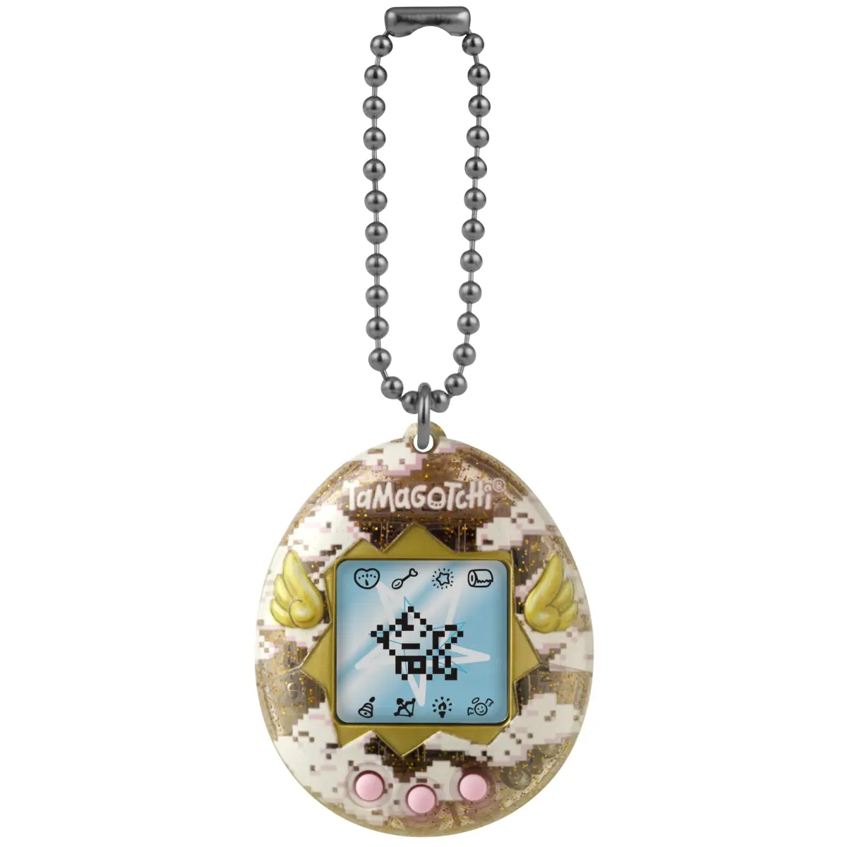 Tamagotchi Original Lovely Angel Digital Pet with Chain | Ages 8+ - view 2